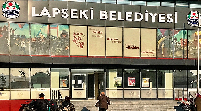 LAPSEKİ BELEDİYESİNDEN YAZILI AÇIKLAMA