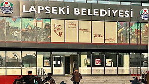 LAPSEKİ BELEDİYESİNDEN YAZILI AÇIKLAMA