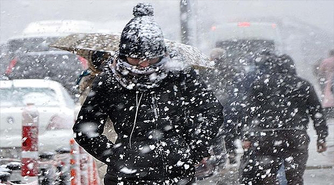 ŞİDDETLİ KAR GELİYOR!