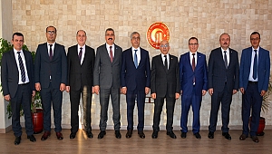 TÜB 16. ÜST KURUL TOPLANTISI ÇOMÜ'DE YAPILDI