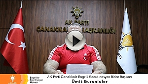 ÜMİT BURUNLULARDAN "DÜNYA ENGELLİLER GÜNÜ" AÇIKLAMASI