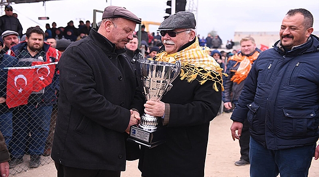 7. BÜYÜK TRUVA DEVE GÜREŞLERİ BÜYÜK İLGİ GÖRDÜ