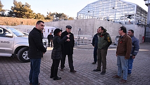 BAŞKAN GÖKHAN GÜZELYALI'DAKİ YATIRIMLARI YERİNDE İNCELEDİ