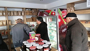 BAŞKAN YARDIMCISI MUTLUAY, KEPEZ HALK TÜKETİM KOOPERATİFİNİ ZİYARET ETTİ