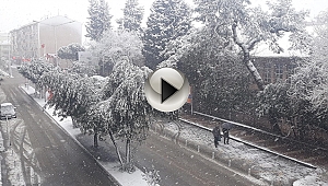 BEKLENEN KAR ETKİSİNİ GÖSTERDİ