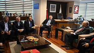 BÜYÜKELÇİ SADOVİC'TEN BAŞKAN GÖKHAN'A ZİYARET