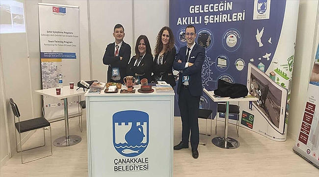 ÇANAKKALE BELEDİYESİ, AKILLI ŞEHİRLER VE BELEDİYELER KONGRE VE SERGİSİNDE