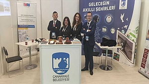 ÇANAKKALE BELEDİYESİ, AKILLI ŞEHİRLER VE BELEDİYELER KONGRE VE SERGİSİNDE