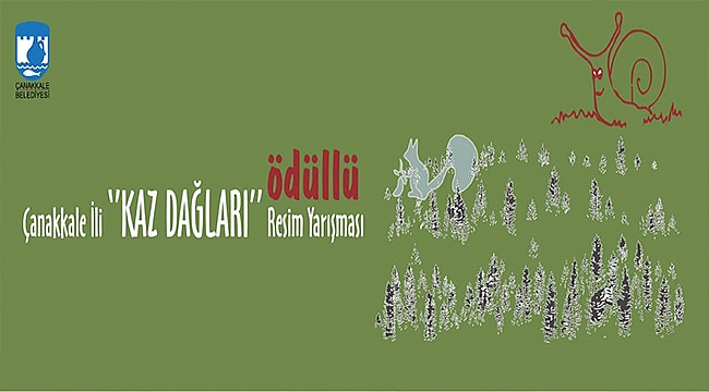 ÇANAKKALE İLİ ÖDÜLLÜ "KAZ DAĞLARI" RESİM YARIŞMASI ÖDÜL TÖRENİ