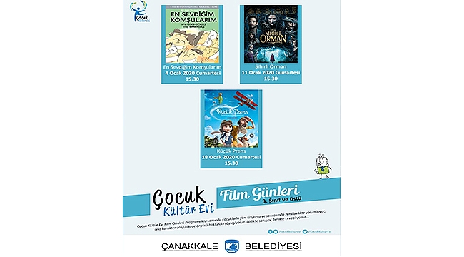 ÇOCUK KÜLTÜR EVİ'NDE 100. FİLM BULUŞMASI