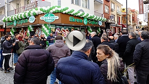 EKREM COŞKUN DÖNER'İN 250'İNCİ ŞUBESİ ÇANAKKALE'DE AÇILDI