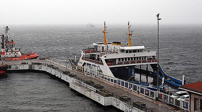 FERİBOT SEFERLERİ İPTAL