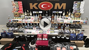 LAPSEKİ'DE ALKOL VE SİGARA OPERASYONU YAPILDI