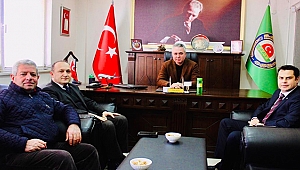 TARSİM MANİSA BÖLGE MÜDÜRÜ BAŞKAN KAYA'YI ZİYARET ETTİ