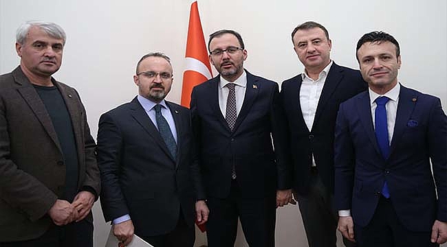 TURAN BAŞKANLARI CUMHURBAŞKANI İLE BULUŞTURDU