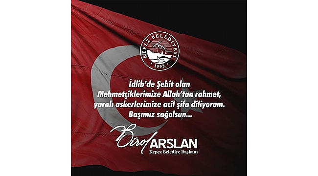 ARSLAN; "BAŞIMIZ SAĞOLSUN"