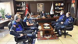 BAŞKAN BÜLENT ÖZ ZABITA EKİPLERİYLE OLAĞAN TOPLANTISINI GERÇEKLEŞTİRDİ