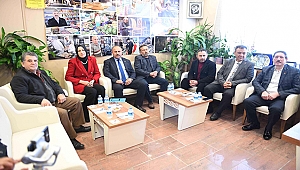 BAŞKAN GÖKHAN, ESNAF ODASI BAŞKANLARI İLE BİR ARAYA GELDİ