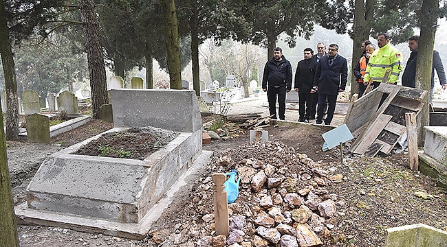 BAŞKAN ÖZ, ÇALIŞMALARI YERİNDE İNCELİYOR