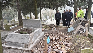 BAŞKAN ÖZ, ÇALIŞMALARI YERİNDE İNCELİYOR