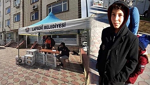 BİRİKTİRDİĞİ TÜM PARAYI DEPREMZEDELERE BAĞIŞLADI