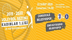 ÇANAKKALE BELEDİYESPOR, İZMİR BÜYÜKŞEHİR BELEDİYESPOR'U AĞIRLIYOR