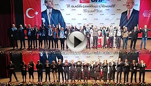 CHP'DE KONGRE HEYECANI YAŞANDI