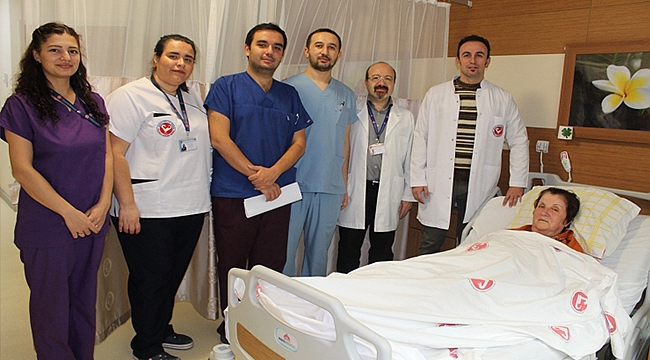 ÇOMÜ HASTANESİNDE İLK KEZ GERÇEKLEŞTİRİLDİ