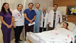 ÇOMÜ HASTANESİNDE İLK KEZ GERÇEKLEŞTİRİLDİ