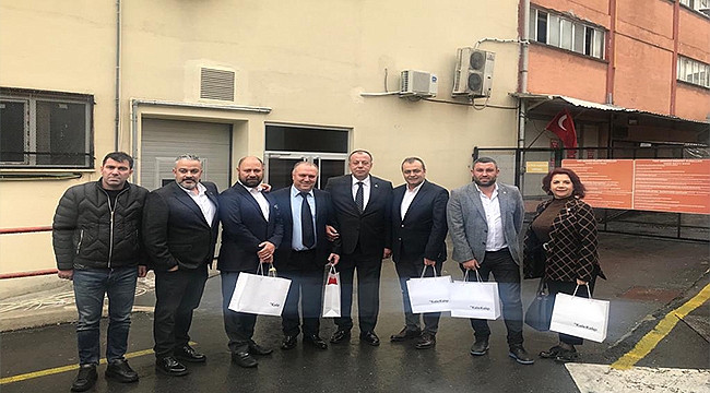 ÇTSO YÖNETİM KURULU, MECLİS BAŞKANI OSMAN OKYAY'I VE KALE GRUBU TESİSLERİNİ ZİYARET ETTİ