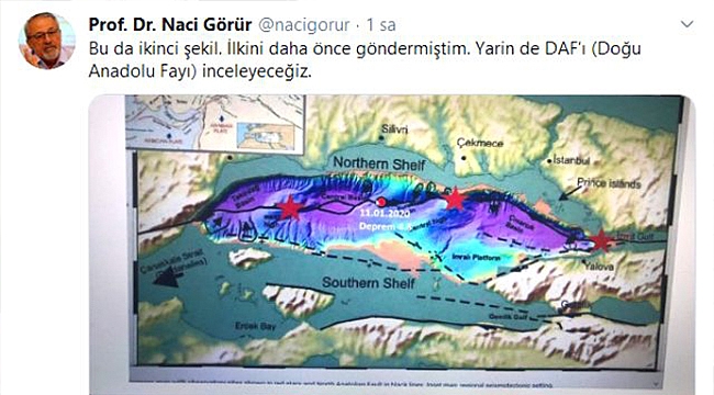 DEPREM UZMANI NACİ GÖRÜR'DEN YENİ UYARI!