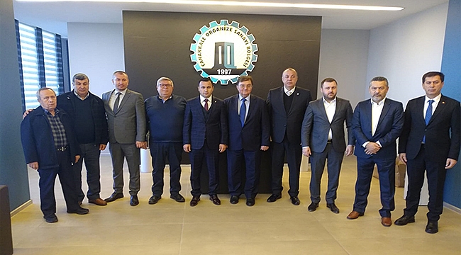 EZİNE OSB YÖNETİMİ ÇANAKKALE OSB YÖNETİMİNİZ ZİYARET ETTİ