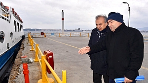 GESTAŞ YÖNETİMİ  KİLİTBAHİR İSKELESİ'Nİ İNCELEDİ