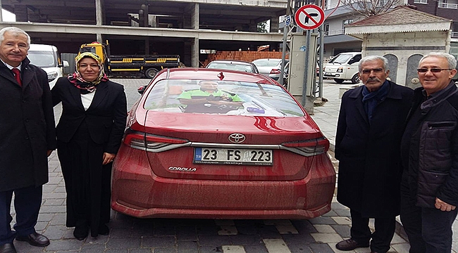 KAHRAMAN ŞEHİDİN BABASI ÇANAKKALE'DE