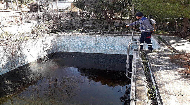 KIŞLAK İLAÇLAMA ÇALIŞMALARI BAŞLADI