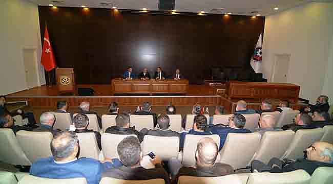 ORMAN VE ORMAN ÜRÜNLERİ SEKTÖR TEMSİLCİLERİ ÇTSO'DA BİR ARAYA GELDİ