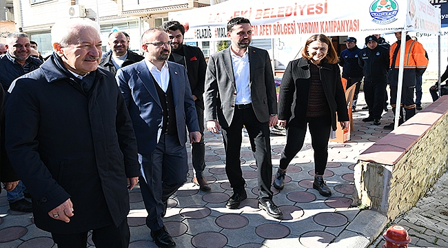 TURAN'DAN DEPREM BÖLGESİNE YARDIM