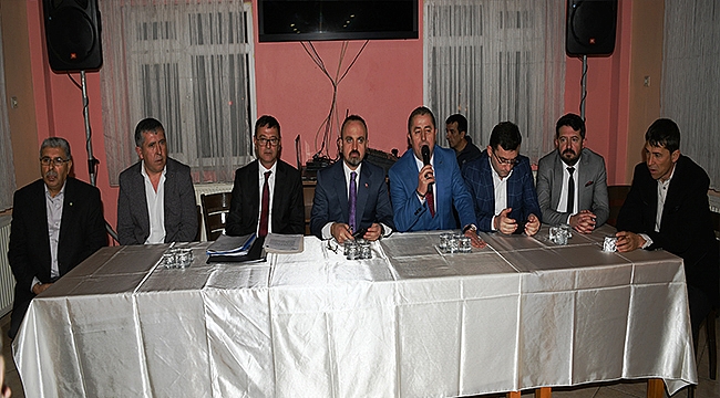 TURAN, YENİCE'DE SOSYAL KONUTLAR PROJESİYLE İLGİLİ MÜJDEYİ VERDİ