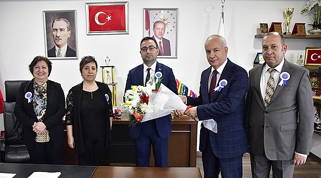 VERGİ DAİRESİ MÜDÜRLÜĞÜ'NDEN BAŞKAN ERDOĞAN'A ZİYARET