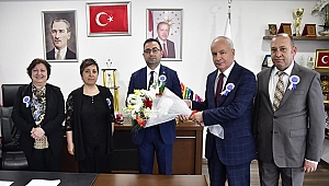 VERGİ DAİRESİ MÜDÜRLÜĞÜ'NDEN BAŞKAN ERDOĞAN'A ZİYARET