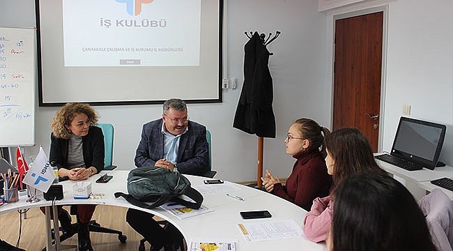 8 MART DÜNYA KADINLAR GÜNÜNE ÖZEL İŞ KULÜBÜ EĞİTİMİ DÜZENLENDİ