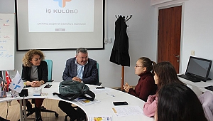 8 MART DÜNYA KADINLAR GÜNÜNE ÖZEL İŞ KULÜBÜ EĞİTİMİ DÜZENLENDİ