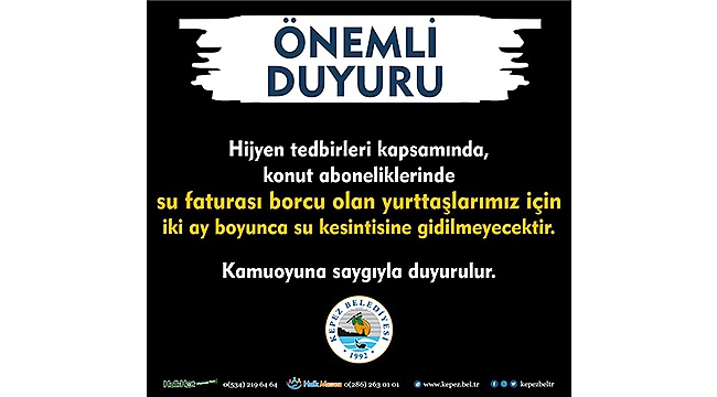 BAŞKAN ARSLAN'DAN DUYARLI DAVRANIŞ!