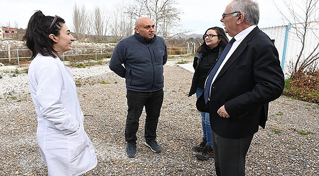 BAŞKAN GÖKHAN GÖKHAN GÜNEŞ ENERJİ SANTRALİNDE İNCELEMELERDE BULUNDU