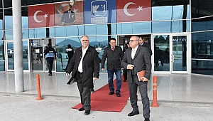 BAŞKAN GÖKHAN ŞEHİRLERARASI OTOBÜS TERMİNALİ'NDE İNCELEMELERDE BULUNDU