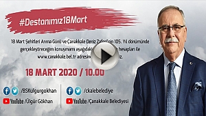 BELEDİYE BAŞKANI SAYIN ÜLGÜR GÖKHAN'IN 18 MART ŞEHİTLERİ ANMA GÜNÜ VE ÇANAKKALE DENİZ ZAFERİ'NİN 105.YIL DÖNÜMÜ KONUŞMASI