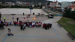 BİGA İTFAİYESİ, EĞİTİM VE TATBİKATLARA DEVAM EDİYOR