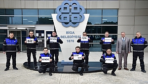 BİGA İTFAİYESİ VE ZABITASI'NDAN 'EVDE KAL' MESAJI