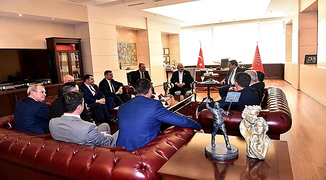 CHP ÇANAKKALE HEYETİ ANKARA'DAYDI