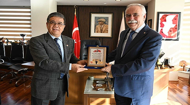 CHP İL YÖNETİMİNDEN BAŞKAN GÖKHAN'A ZİYARET
